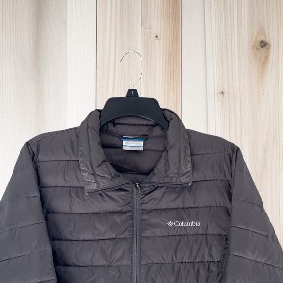 Columbia Women’s Gray Lightweight Puffer Jacket | Size M | Winter Outdoor Ski Sn - Picture 5 of 6